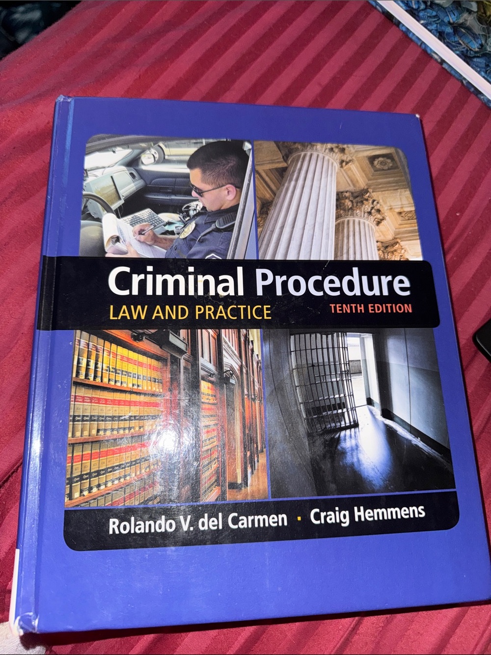 Criminal Procedure Law and Practice Textbook - Blue Hardcover